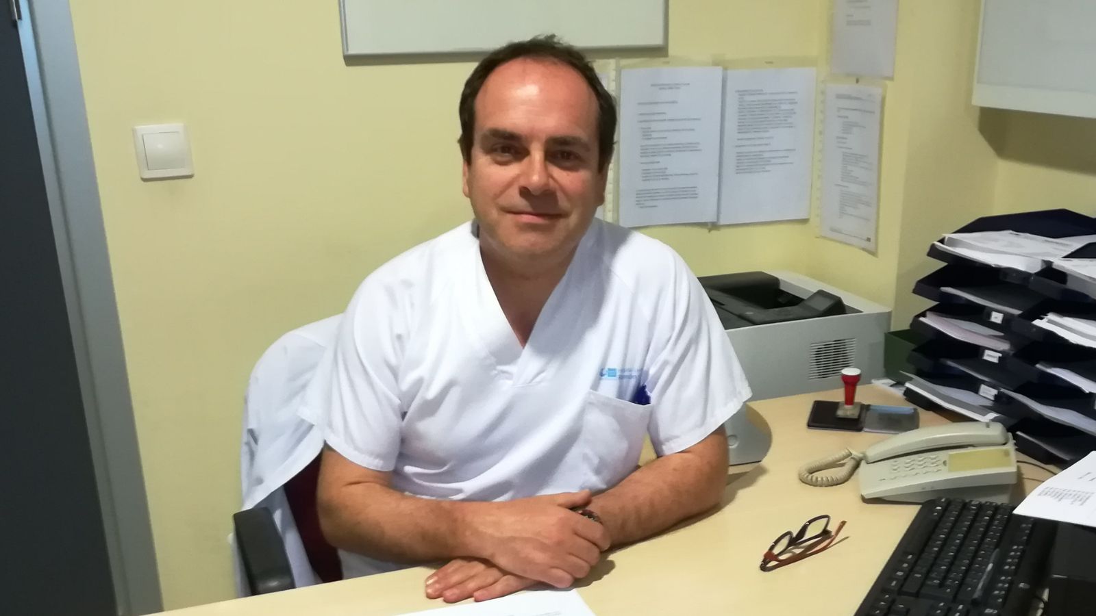 Mariano Bermejo, enfermero de Procesos Complejos en Heridas Crónicas